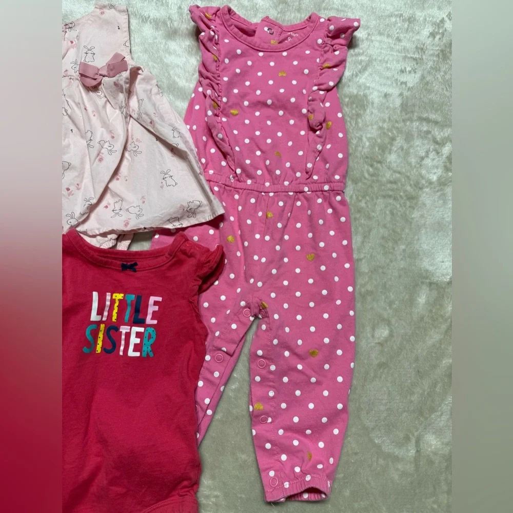 Carter's | Baby Girl Clothes Bundle Lot | 9M